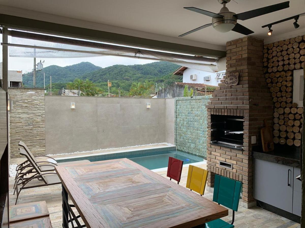 Casa Em Condominio Fechado, Com Piscina Privativa Em Juquehy Sao Sebastiao  Kültér fotó